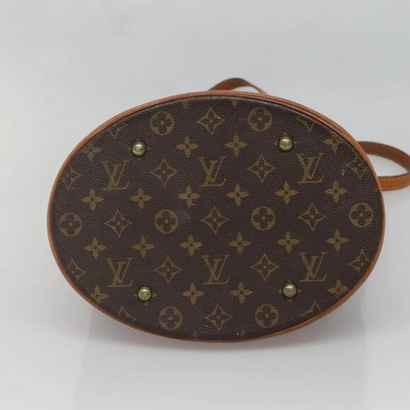 LOUIS VUITTON Monogram Bucket GM Shoulder Bag M42236 LV Auth 134242 - Picture 7 of 16